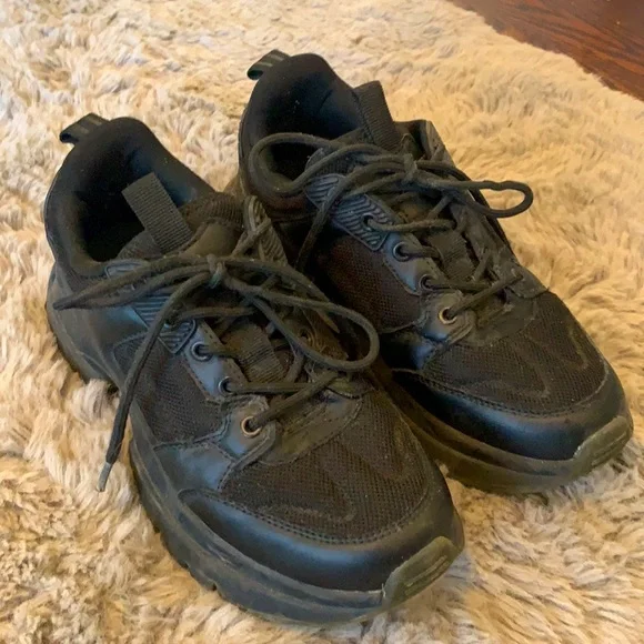 ZARA CHUNKY BLACK SNEAKERS - Picture 4 of 9